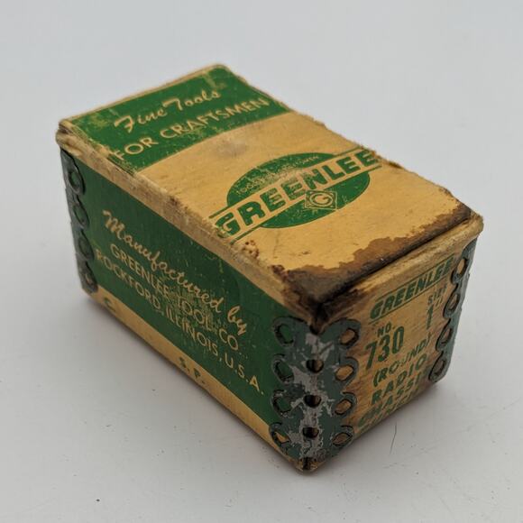 Vintage Greenlee No. 730 1" Inch Conduit Knockout Radio Chassis Punch Die - Picture 4 of 6